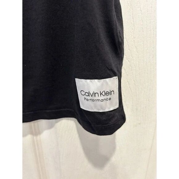 Calvin Klein Performance Dropped-Armhole Tank Top Women's Medium Cotton Modal - Picture 2 of 6